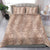 Hawaii Plumeria Lei Bedding Set Aloha Festive Vibe - Beige