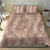 Hawaii Plumeria Lei Bedding Set Aloha Festive Vibe - Beige