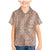 Hawaii Plumeria Lei Family Matching Mermaid Dress and Hawaiian Shirt Aloha Festive Vibe - Beige