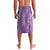 Hawaii Plumeria Lei Lavalava Aloha Festive Vibe - Violet