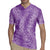 Hawaii Plumeria Lei Rugby Jersey Aloha Festive Vibe - Violet