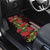 Hawaii Mele Kalikimaka Kakau Car Mats I'iwi Bird on Ohia Lehua