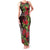 Hawaii Mele Kalikimaka Kakau Family Matching Tank Maxi Dress and Hawaiian Shirt I'iwi Bird on Ohia Lehua
