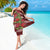Hawaii Christmas Mele Kalikimaka Sarong I'iwi Bird on Ohia Lehua