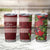 Hawaii Christmas Mele Kalikimaka Tumbler Cup I'iwi Bird on Ohia Lehua