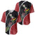 New Zealand Christmas Baseball Jersey Flora Map with Birds - Polynesian Pride