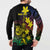 New Caledonia Kanaky Personalized Button Sweatshirt Fleche Faitiere - Plumeria