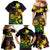 New Caledonia Kanaky Personalized Family Matching Mermaid Dress and Hawaiian Shirt Fleche Faitiere - Plumeria