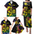 New Caledonia Kanaky Personalized Family Matching Puletasi and Hawaiian Shirt Fleche Faitiere - Plumeria