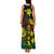 New Caledonia Kanaky Personalized Family Matching Tank Maxi Dress and Hawaiian Shirt Fleche Faitiere - Plumeria