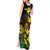 New Caledonia Kanaky Personalized Tank Maxi Dress Fleche Faitiere - Plumeria