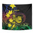 New Caledonia Kanaky Personalized Tapestry Fleche Faitiere - Plumeria