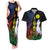 New Caledonia Kanaky Personalized Couples Matching Tank Maxi Dress and Hawaiian Shirt Fleche Faitiere Mix Kagu