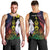 New Caledonia Kanaky Personalized Men Tank Top Fleche Faitiere Mix Kagu