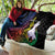 New Caledonia Kanaky Personalized Quilt Fleche Faitiere Mix Kagu