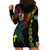 Personalised Vanuatu Hoodie Dress Turtle Chest Tattoo Flag Color - Tafea LT7 - Polynesian Pride