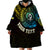 Personalised Vanuatu Wearable Blanket Hoodie Turtle Chest Tattoo Flag Color - Torba LT7 - Polynesian Pride