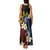Personalized Philippines Tribal Family Matching Tank Maxi Dress and Hawaiian Shirt Tropical Waves - Plumeria