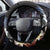 Philippines Tribal Steering Wheel Cover Tropical Waves - Plumeria