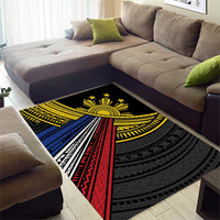 Philippines Sun Area Rug Pasifika Tribal Style