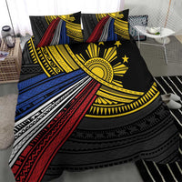 Philippines Sun Bedding Set Pasifika Tribal Style