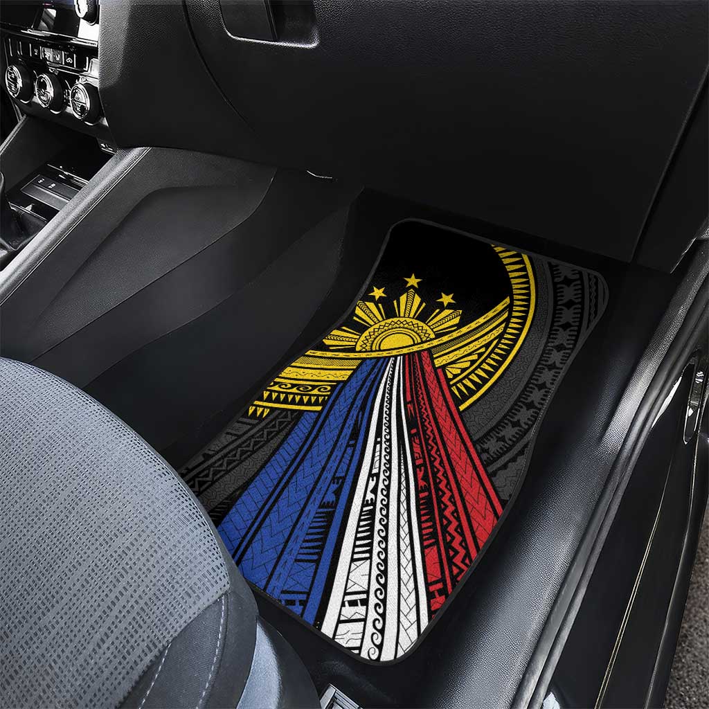 Philippines Sun Car Mats Pasifika Tribal Style