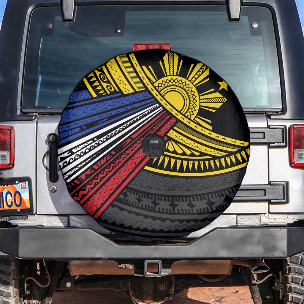 Philippines Sun Spare Tire Cover Pasifika Tribal Style