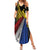 Philippines Sun Summer Maxi Dress Pasifika Tribal Style