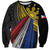 Philippines Sun Sweatshirt Pasifika Tribal Style
