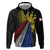 Philippines Sun Zip Hoodie Pasifika Tribal Style