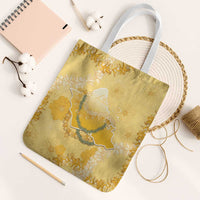 Hawaii Oahu Island Flowers Lei Tote Bag Yellow Ilima Mix Plumeria