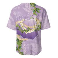 Hawaii Kauai Island Flowers Lei Baseball Jersey Mokihana Lei