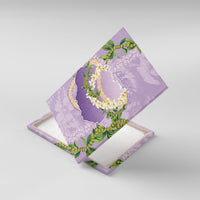 Hawaii Kauai Island Flowers Lei Canvas Wall Art Mokihana Lei