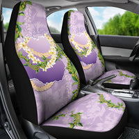 Hawaii Kauai Island Flowers Lei Car Seat Cover Mokihana Lei