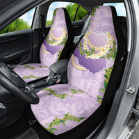 Hawaii Kauai Island Flowers Lei Car Seat Cover Mokihana Lei