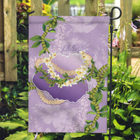 Hawaii Kauai Island Flowers Lei Garden Flag Mokihana Lei