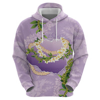 Hawaii Kauai Island Flowers Lei Hoodie Mokihana Lei