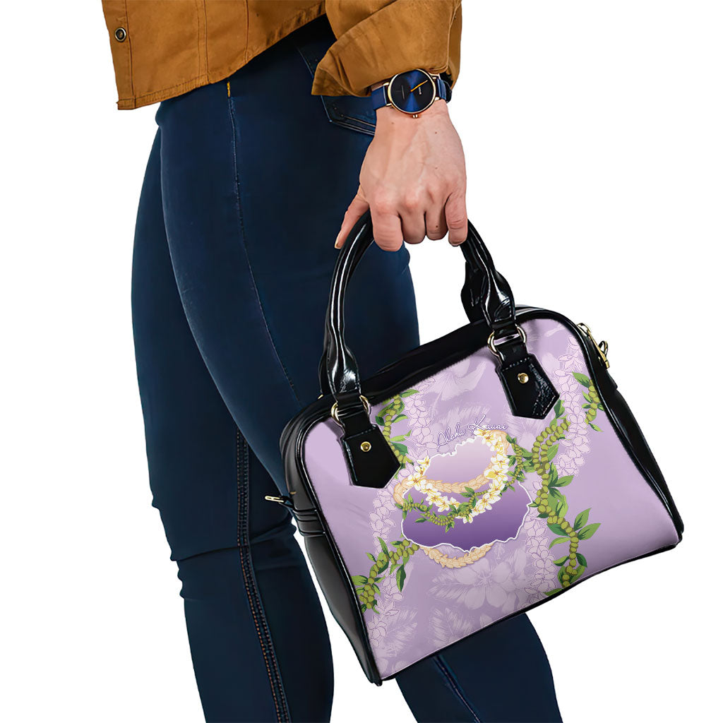Hawaii Kauai Island Flowers Lei Shoulder Handbag Mokihana Lei