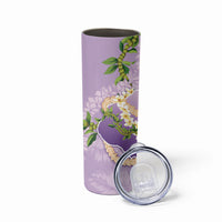Hawaii Kauai Island Flowers Lei Skinny Tumbler Mokihana Lei LT7 - Polynesian Pride