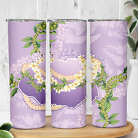 Hawaii Kauai Island Flowers Lei Skinny Tumbler Mokihana Lei LT7 - Polynesian Pride
