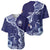 Fiji Queen Victoria School Personalised Baseball Jersey Masi Tapa Torn Style