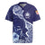 Fiji Queen Victoria School Personalised Rugby Jersey Masi Tapa Torn Style