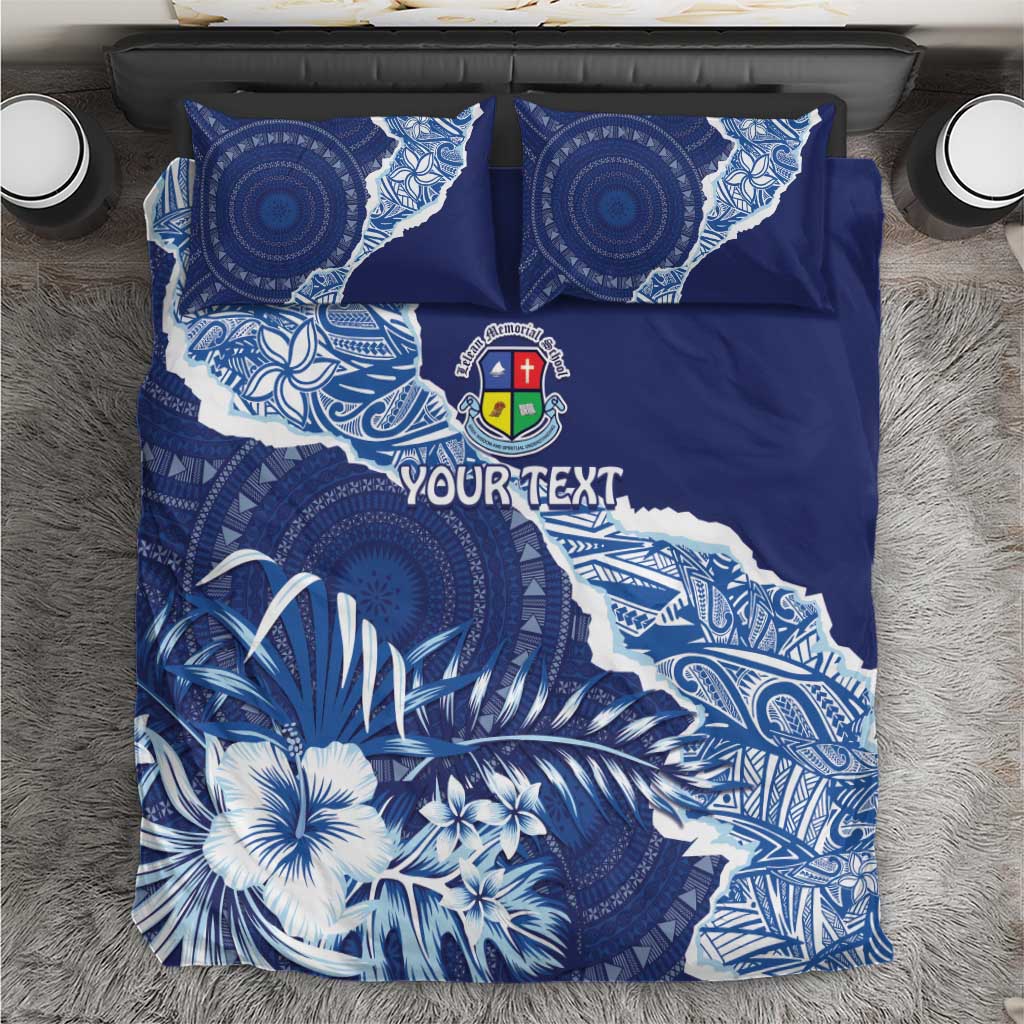 Fiji Lelean Memorial School Personalised Bedding Set Korodredre Davuilevu Masi Mix Style