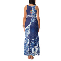 Fiji Lelean Memorial School Personalised Family Matching Tank Maxi Dress and Hawaiian Shirt Korodredre Davuilevu Masi Mix Style