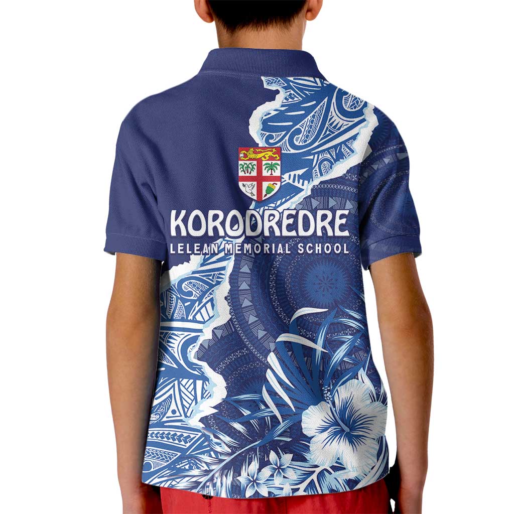 Fiji Lelean Memorial School Personalised Kid Polo Shirt Korodredre Davuilevu Masi Mix Style