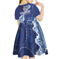 Fiji Lelean Memorial School Personalised Kid Short Sleeve Dress Korodredre Davuilevu Masi Mix Style