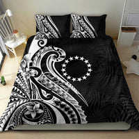 Kia Orana Cook Islands Bedding Set Kerekere Plumeria Tropical Waves - Polynesian Pride