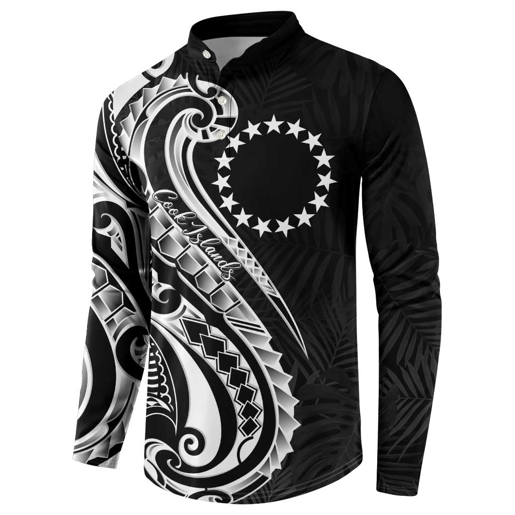 Kia Orana Cook Islands Button Sweatshirt Kerekere Plumeria Tropical Waves - Polynesian Pride