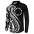 Kia Orana Cook Islands Button Sweatshirt Kerekere Plumeria Tropical Waves - Polynesian Pride