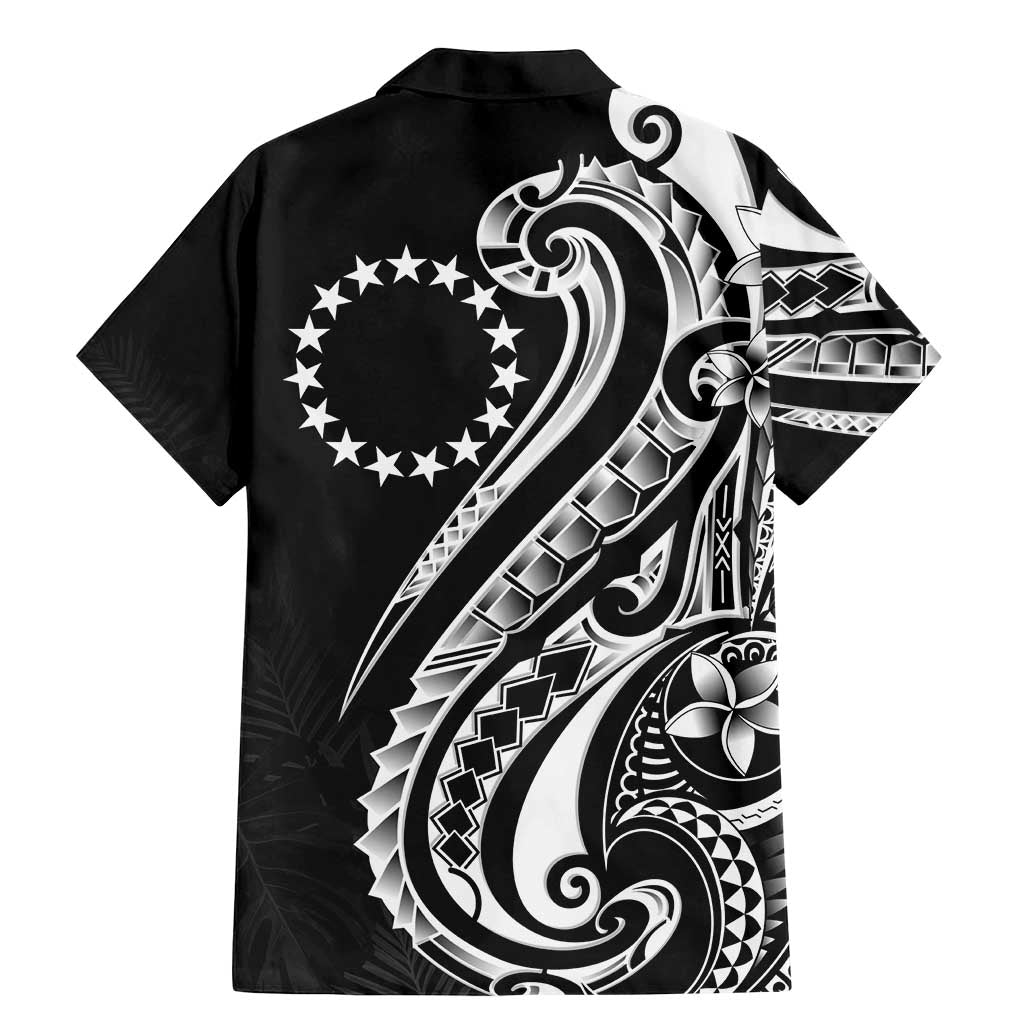 Kia Orana Cook Islands Family Matching Mermaid Dress and Hawaiian Shirt Kerekere Plumeria Tropical Waves - Polynesian Pride